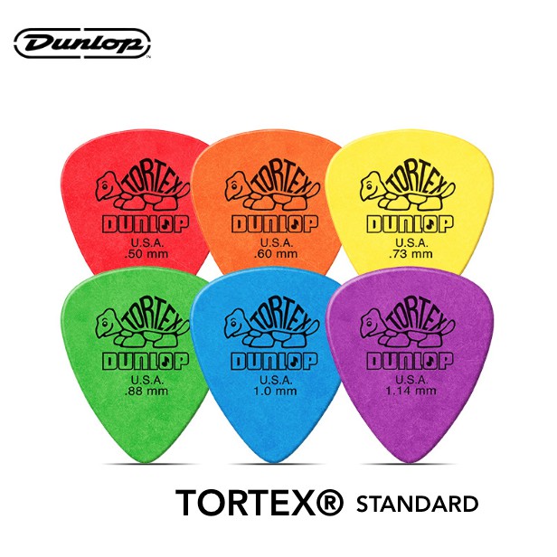 TORTEX® STANDARD GUITAR PICK (Jim Dunlop) พร้อมส่งค่า | Shopee Thailand