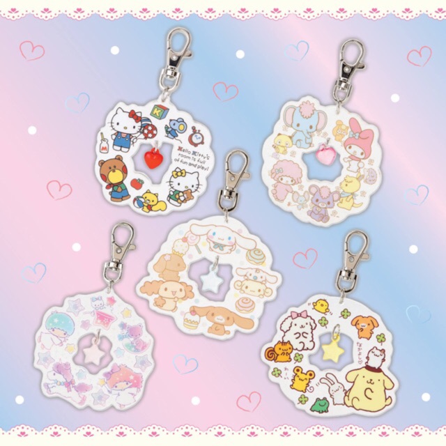 พวงกุญแจ-พวงกุญแจ-acrylic-key-holder-sanrio