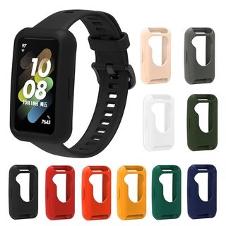 Screen Protector Case For Huawei Smart Band 7 6 Honor 6 Soft Silicone Protective Cover Case For Huawei Band 7 6 Accessories