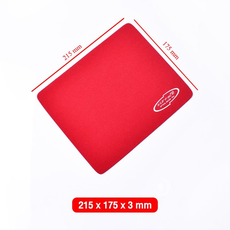 ภาพสินค้าoker1030 เเผ่นรองเม้าส์ Mouse PAD(ราคาถูก)มีสีดำ สีชมพู สีเทา สีแดง จากร้าน ab_accessories บน Shopee ภาพที่ 1