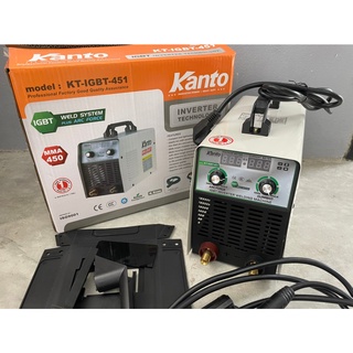 KANTO ตู้เชื่อมไฟฟ้า 450 แอมป์ รุ่น KT-IGBT-451 ประกัน1ปี มีปุ่ม Arc force เครื่องเชื่อม ตู้เชื่อม