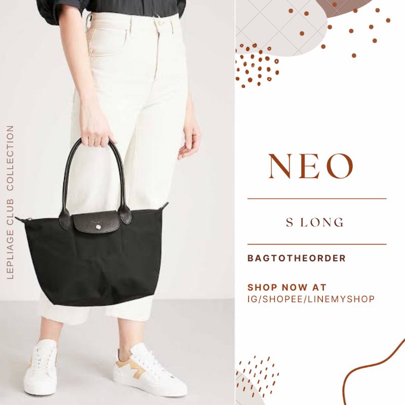 saleของแท้-จากฝรั่งเศส-longchamp-neo-s-long