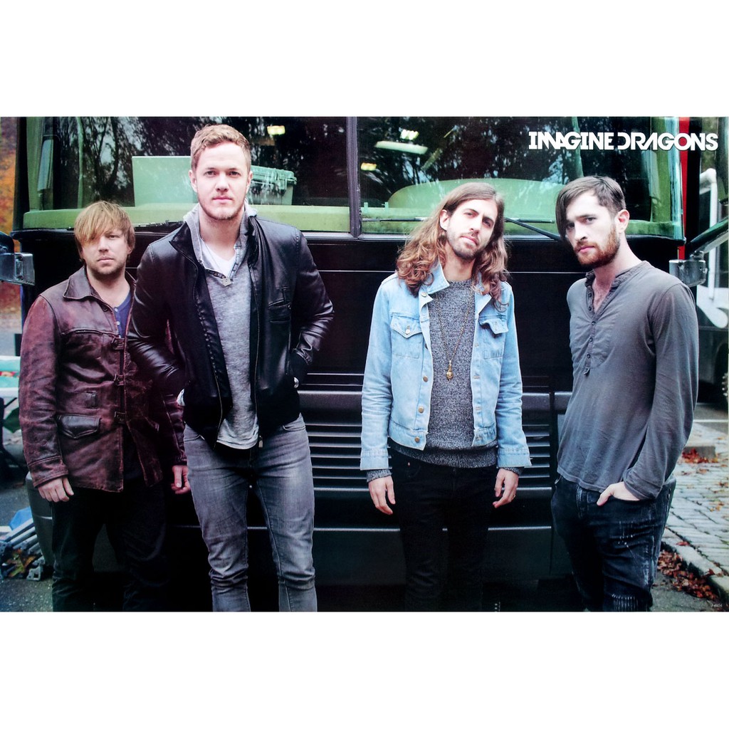 โปสเตอร์-รูปถ่าย-วง-ดนตรี-อัลเทอร์เนทีฟ-ร็อก-imagine-dragons-poster-24-x35-inch-american-alternative-pop-rock