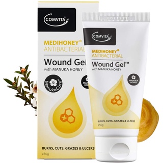 ภาพหน้าปกสินค้าComvita Medihoney Antibacterial Wound Gel 50 กรัม เจลทาแผล ที่เกี่ยวข้อง