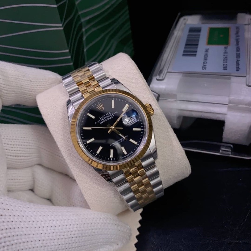 นาฬิกา-rolex-oyster-perpetual-datejust-swiss-โรงงาน-ew-ใส่สลับแท้