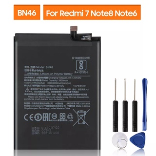 แบตเตอรี่ BN46สำหรับ Xiaomi Redmi Note8/8T 8 Redmi 7 Redmi7/ Note 6 4000MAh