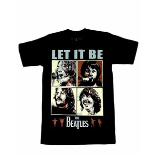 เสื้อยืดลาย The Beatle let it be  -งานสกรีน Handmade