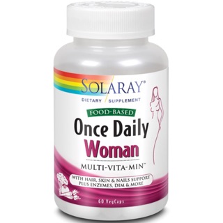 💥Pre order💫💫🇺🇸 Solaray Once Daily, Woman, Multi-Vita-Min, 90 Veggie Cap