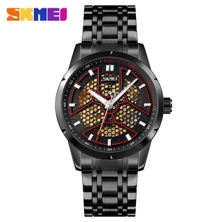 Skmei นาฬิกาข้อมืออัตโนมัติ กันน้ํา สไตล์ทหาร แบรนด์หรู แฟชั่นนักธุรกิจ สําหรับผู้ชาย