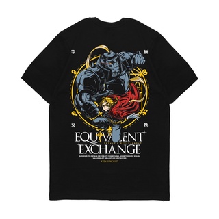 เสื้อยืดผู้ชาย เสื้อยืด พิมพ์ลายอนิเมะ Kizaru FULLMETAL ALCHEMIST S-5XL