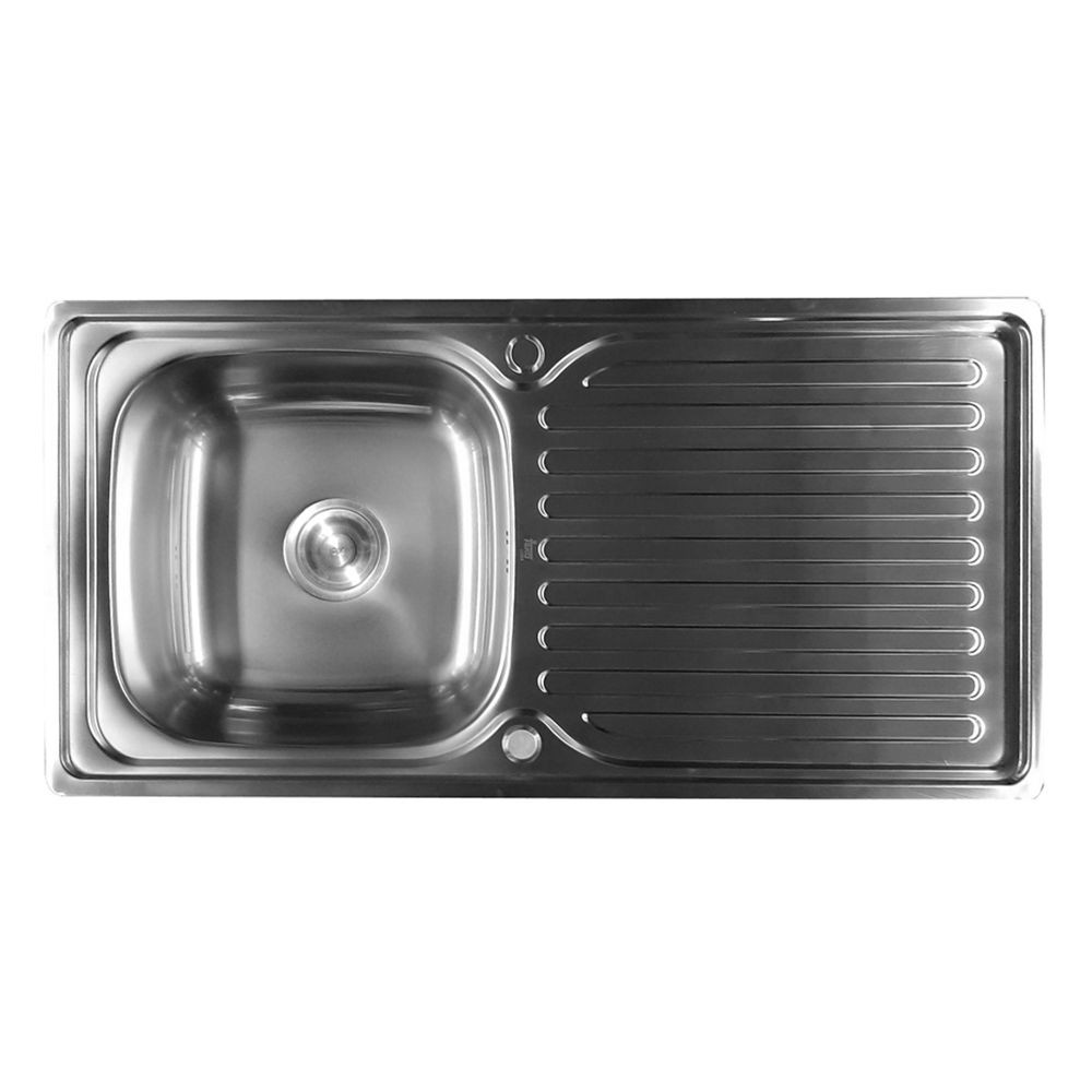 embedded-sink-built-in-sink-linea-viva-s-100-1b1d-stainless-steel-sink-device-kitchen-equipment-อ่างล้างจานฝัง-ซิงค์ฝัง