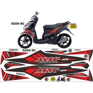 สติกเกอร์คาร์บูเรเตอร์ สําหรับ Yamaha Xeon rc 125 Xeon mx