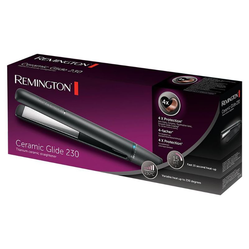 remington-ceramic-glide-230-เครื่องหนีบผม-รุ่น-s-3700-สินค้าใหม่-ของแท้100