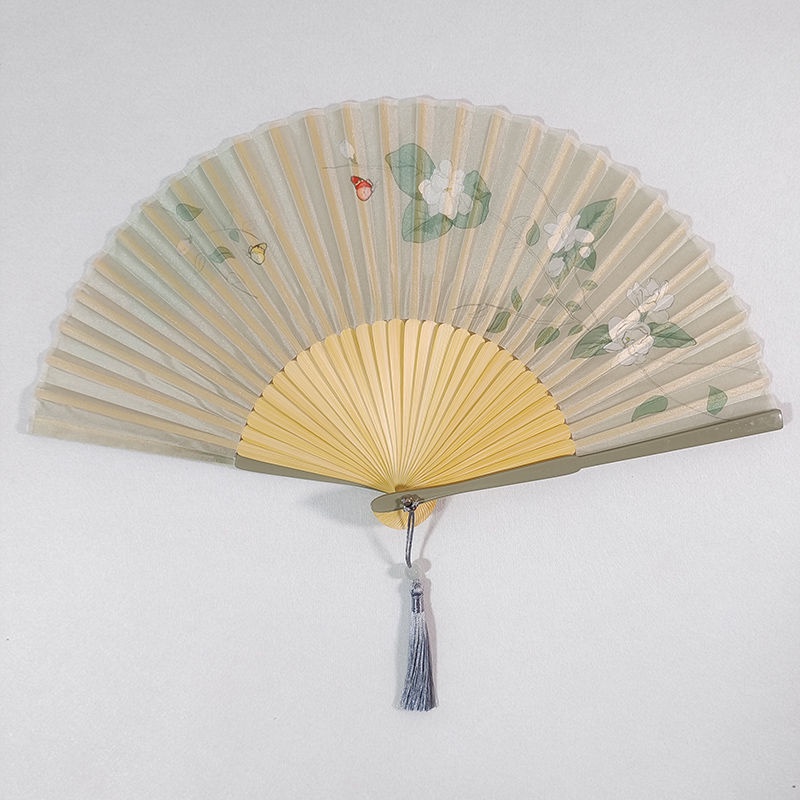 fanzi-summer-chinese-true-silk-portable-folding-fan