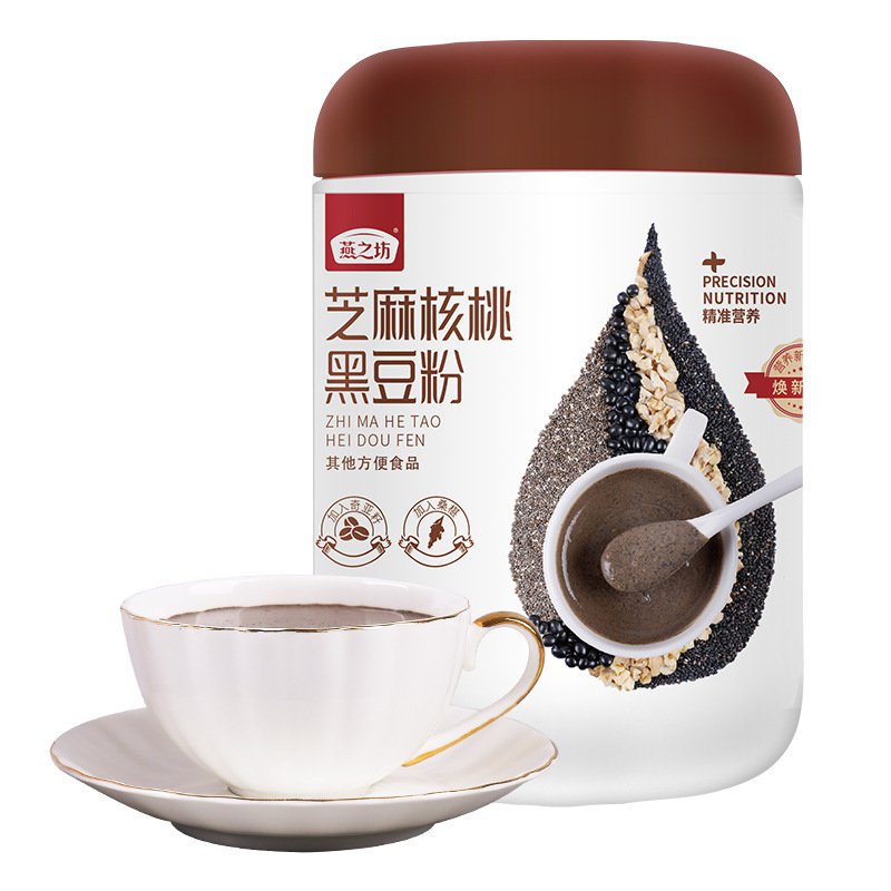 yanzhifang-black-sesame-walnut-black-bean-powder-nutrition-breakfast-powder-five-grain-meal-powder-sesame-walnut-black-b