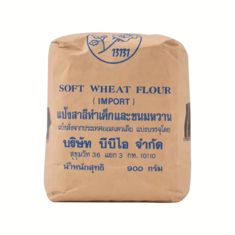 ภาพหน้าปกสินค้าSoft Wheat Flour 900 Grams (imported from AUSTRALIA) แป้งสาลีสำหรับทำเค้กและขนมหวาน ขนาด 900 กรัม