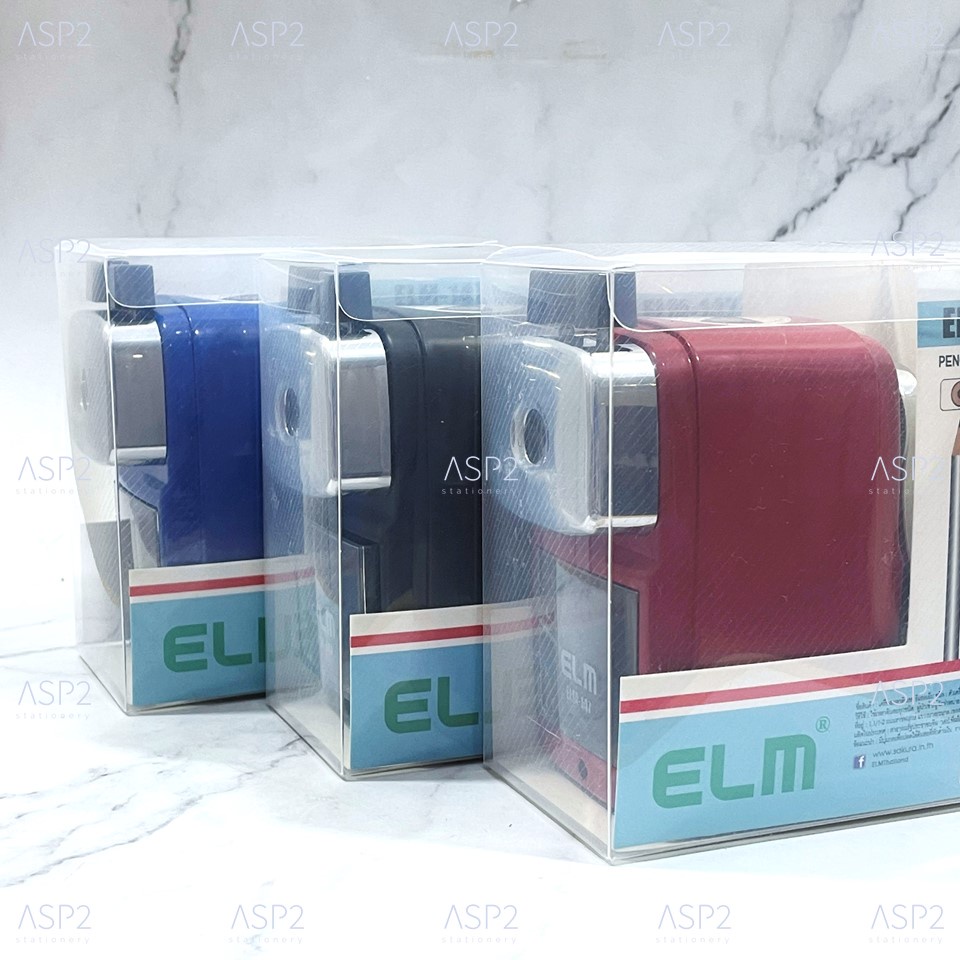 กบเหลาดินสอ-elm-รุ่น-elm-147-ปรับความแหลมได้-2-ระดับ-เครื่องเหลาดินสอ-ที่เหลาดินสอ-กบเหลาดินสอมือหมุน