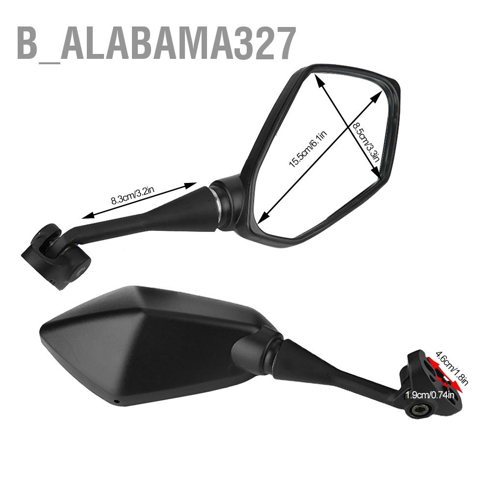 b-alabama327-กระจกมองหลังสะท้อนแสง-ดัดแปลง-สําหรับรถจักรยานยนต์-honda-cbr600-cbr900-2-ชิ้น