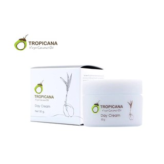 Tropicana Day Cream ทรอปิคานา ครีม บำรุง ผิวหน้า กลางวัน สูตร ยกกระชับผิวหน้า ขนาด 50 G Exp.15/12/21