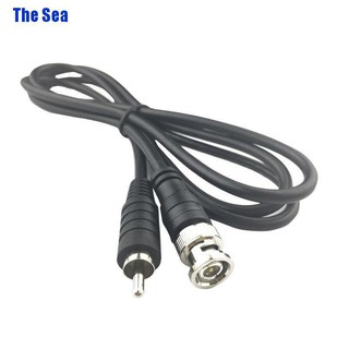 สินค้า The Sea Bnc Male To Rca Male Coax อะแดปเตอร์เชื่อมต่อสายเคเบิ้ล สําหรับ CCTV Dvr Lot