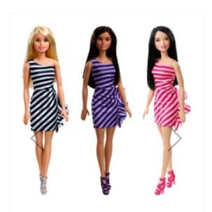 barbie-glitz-dolls-บา-ร์บี้-รุ่นใหม่เดรสเปิดไหล่