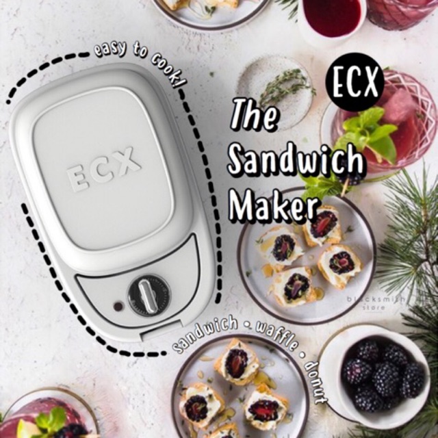 ขายแต่ถาดเสริม-ecx-sandwich-maker-เครื่องทำแซนด์วิช-วาฟเฟิล