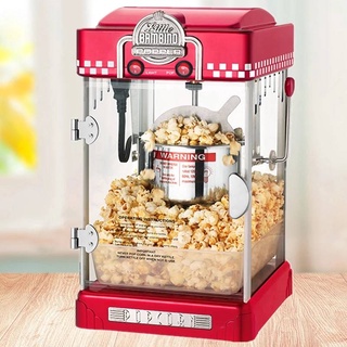 เครื่องทำป๊อปคอร์น Mini ตู้ทำป๊อปคอร์น เครื่องทำข้าวโพดคั่ว Pop corn แถมอุปกรณ์ฟรี🍬🍬มาใหม่พร้อมส่ง