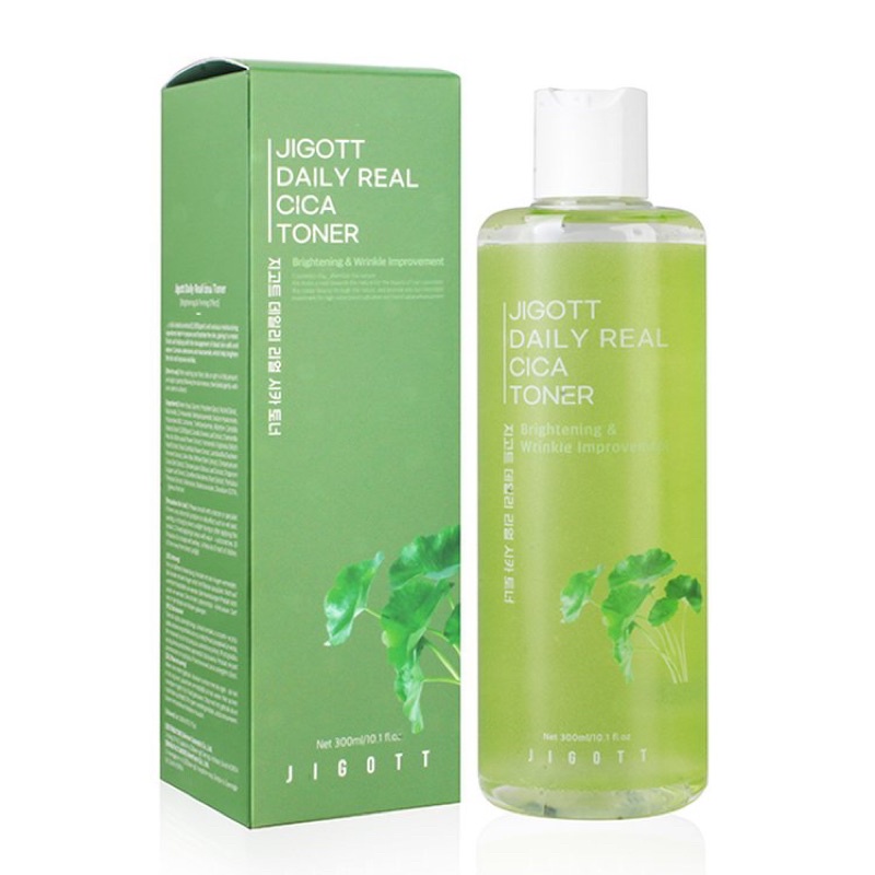 [พร้อมส่ง/แท้จากเกาหลี] JIGOTT DAILY REAL CICA TONER 300 ml โทนเนอร์ให้ ...