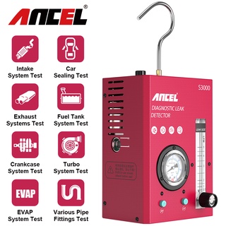 Ancel S3000 เครื่องกําเนิดควันในรถยนต์ 12V