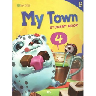 DKTODAY หนังสือ LITTLE CHESS B SB.4 (MY TOWN+STORY+MULTI CD)