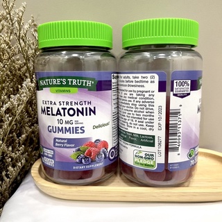 ภาพหน้าปกสินค้าเยลลี่นอนหลับ Melatonin Nature Truth 10 mg กัมมี่นอนหลับ ซึ่งคุณอาจชอบสินค้านี้