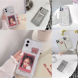 เคสใสใส่รุปได้ สำหรับ รุ่น i6 i7 i8 se 6plus 7plus 8plus ix xr i11 i12 12pro 12promax 11pro 11promax 13 13promax