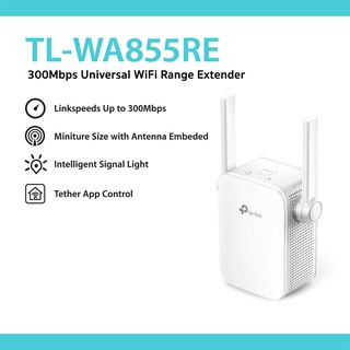 TP-Link TL-WA855RE 300Mbps Repeater อุปกรณ์ขยายสัญญาณ WiFi (ประกัน LT ...