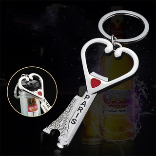 ใหม่ พวงกุญแจ ที่เปิดขวดเบียร์ รูปหอไอเฟล แบบพกพา สําหรับงานแต่งงาน ปาร์ตี้ บาร์