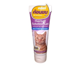 PetAg Hairball solution gel เจล ระบายก้อนขน สำหรับ แมว PetAg 100 g