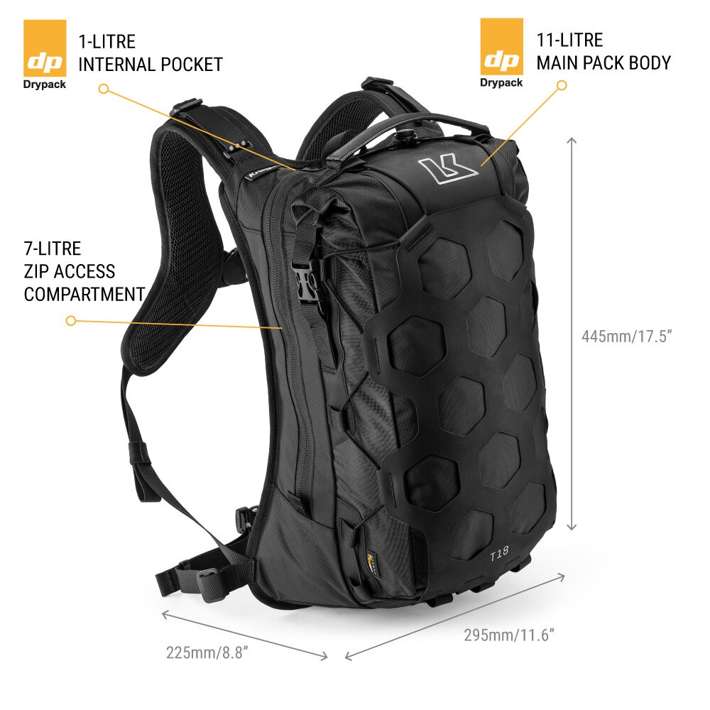 KRIEGA TRAIL 18 ADVENTURE BACKPACK (Lime) | Shopee Thailand