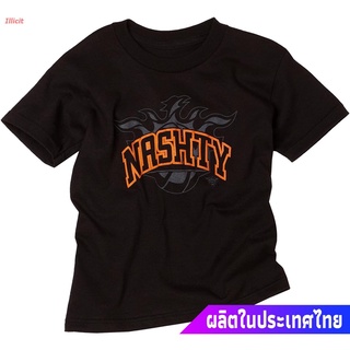 ราคาเสื้อยืดยอดนิยม NBA Phoenix Suns Steve Nash Notorious Short Sleeve Tee Youth Short sleeve T-shirtsS-3XL