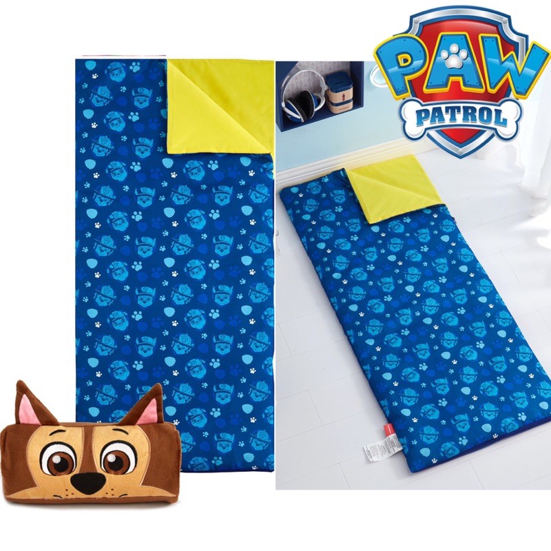 พร้อมส่ง-nickelodeon-paw-patrol-nap-mat-ถุงนอนปิกนิก-เด็ก-ลาวพายพาโทร-เชส-แบบพกพา