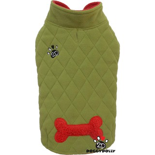 Pet clothes -Doggydolly  เสื้อผ้าแฟชั่น  สัตว์เลี้ยง  หมาแมว ชุดสุนัข กันหนาว โค้ท Winter 1ขนาดไซส์ -9โล  W352