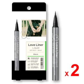 MSH LOVE LINER อายไลเนอร์ ชนิดน้ำ เลิฟ ไลเนอร์ ลิขวิด อายไลเนอร์ สีดำ ทรู แบล๊ค สูตรสารสกัดจากแอปเปิ้ล และไฮยารูรอน ขนาด