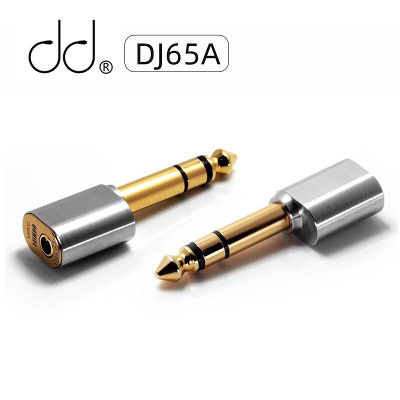 DD ddHiFi DJ65A 6.35mm Male to 3.5mm Female Audio Adapter for Desktop ...