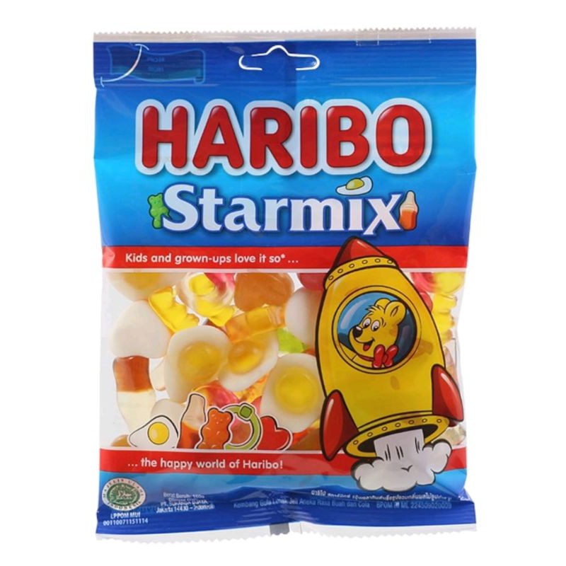 ภาพหน้าปกสินค้าเยลลี่ฮาริโบ สตาร์มิกซ์ Haribo Starmix 160g.
