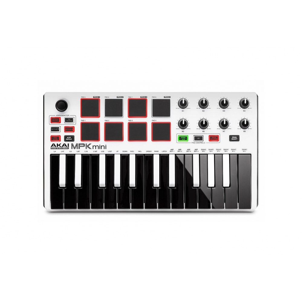 akai-professional-mpk-mini-mk3-mkiii-25-key-ultra-portable-usb-midi-drum-pad-amp-keyboard-controller-รับประกันศูนย์ไทย1ปี