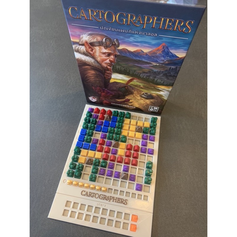 cartographers-boardgame-3d-player-set