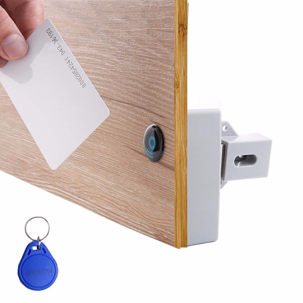 IC Card Sensor Digital RFID Drawer Card Lock DIY อิเล็กทรอนิกส์ที่มอง ...