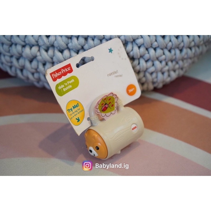 Fisher Price- ของเล่นเขย่า Hide and Peek Rattle ของใหม่มือ 1 | Shopee ...