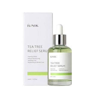 [สินค้าของแท้/พร้อมส่ง] IUNIK  Tea Tree Relief Serum 50 ml