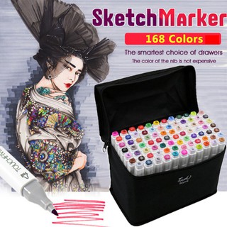 TouchNew ปากกามาร์กเกอร์ สำหรับวาดภาพระบายสี 168 สี