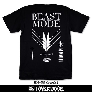 Overdose T-shirt เสื้อยืดคอกลม สีดำ รหัส BM-09(โอเวอโดส)