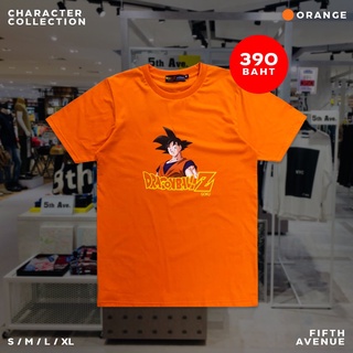 🟠เสื้อยืดดราก้อนบอล DBZ DragonBallZ🐉Charactor-GOKU-OR สีส้ม